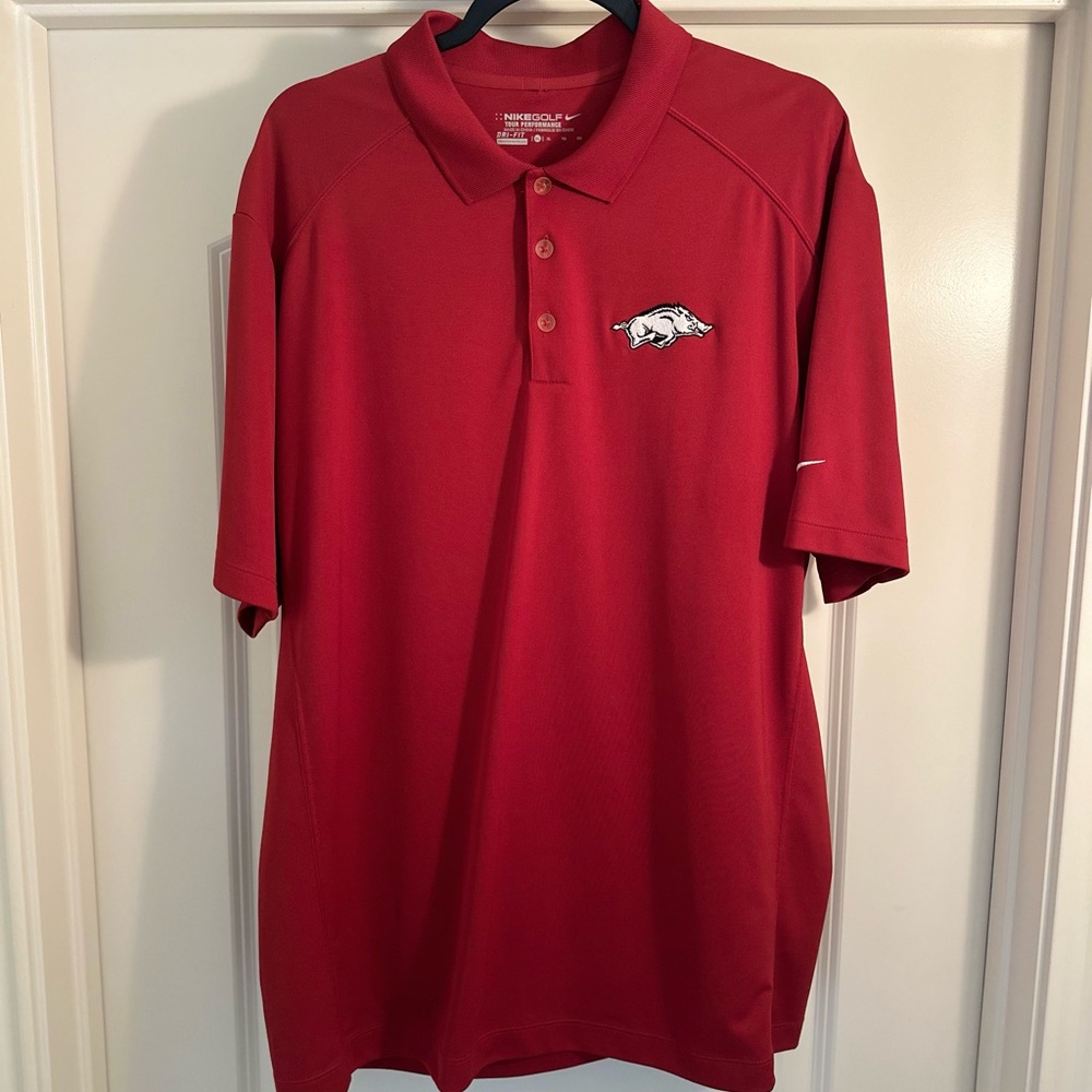 Nike Men's Arkansas Razorbacks Polo Shirt